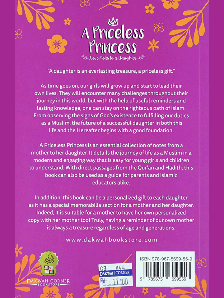 A Priceless Princess – Love Notes to a Daughter